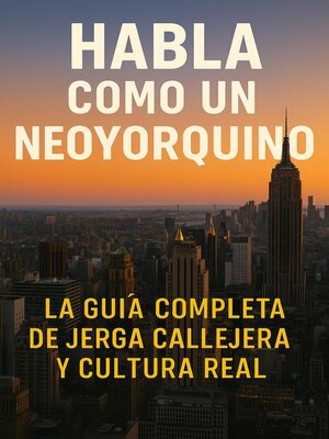cover image of Habla como un Neoyorquino